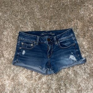 american eagle jean shorts